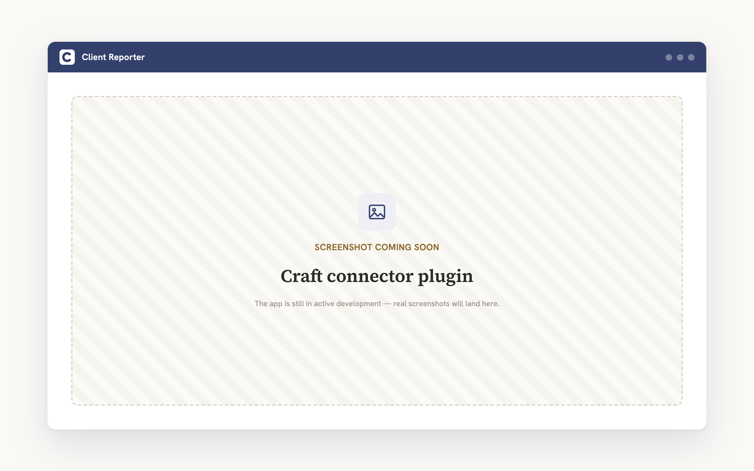 Craft connector plugin